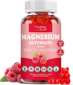 Friymbex Sugar-Free Magnesium Glycinate 500mg Gummies - Organic Raspberry Flavor, 60 Count